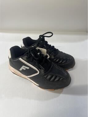 Franklin Black Athletic Cleats Size 12Y